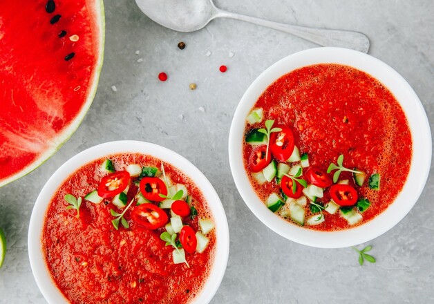 Wassermelonen Gazpacho