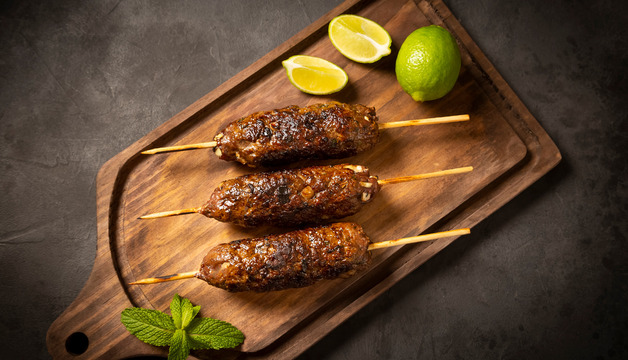 Arabische Kafta Fleischspieße