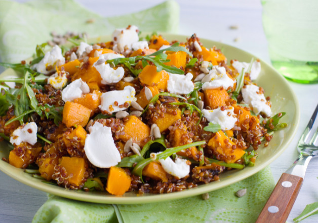 Quinoa Salat mit Feta