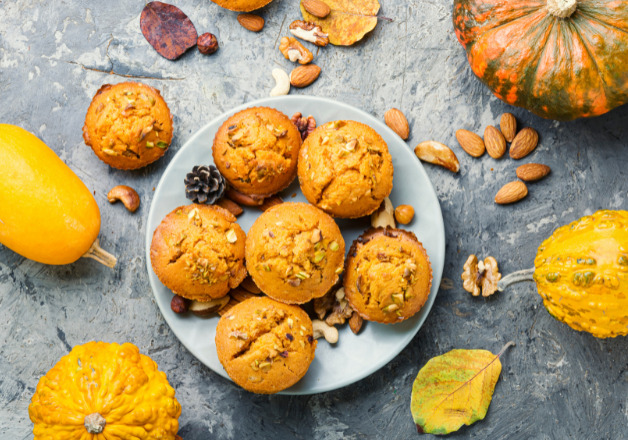 Kürbis Muffins