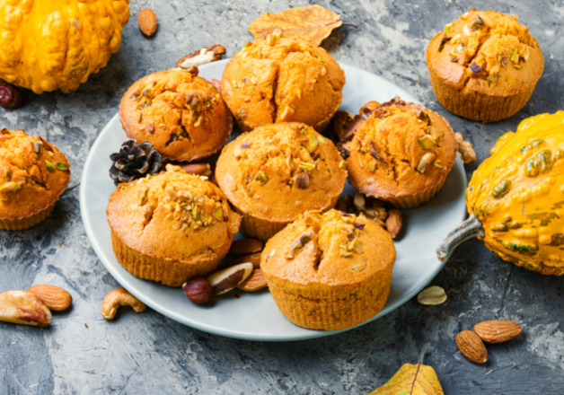 Kürbis Muffins