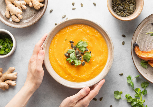 Kürbissuppe Thanksgiving
