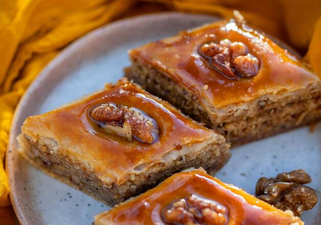 Baklava und griechische Nachspeisen