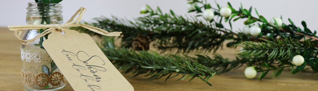 Weihnachtsdekoration Upcycling