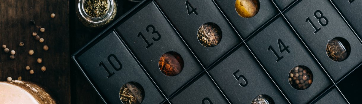 Origineller Gewürzkalender