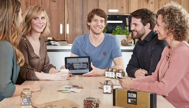 Gewürzset liebevoll zusammengestellt