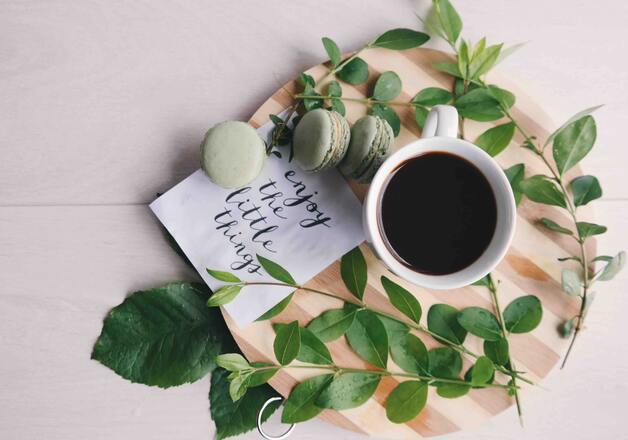 Kleine Auszeit mit Kräutertee