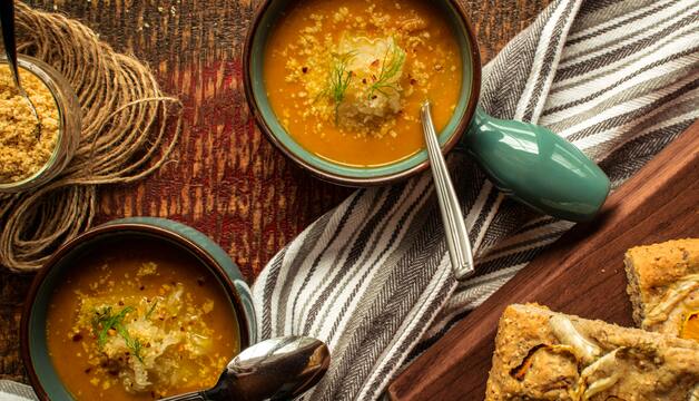 Currygericht mit dem Curry Pulver Typ Java