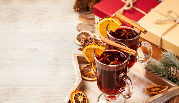 Glühwein mit Glühweingewürz 