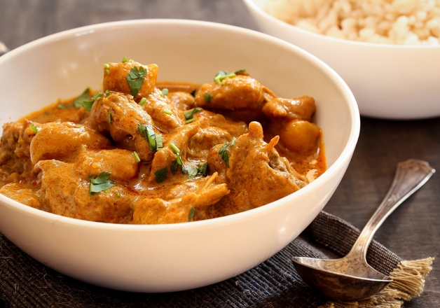 Fruchtiges Curryhähnchen