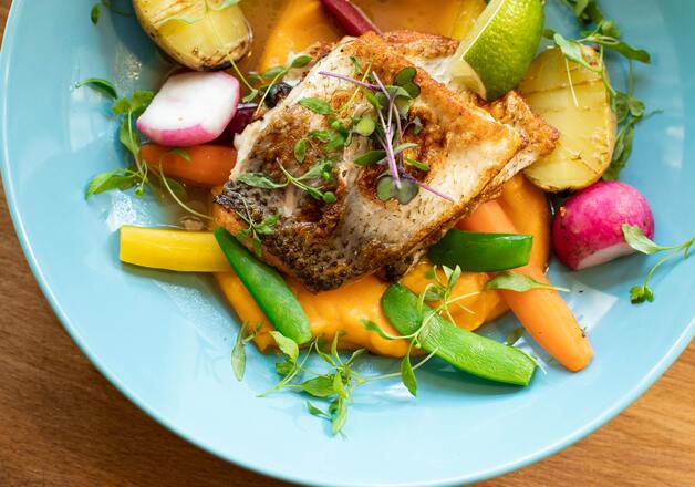 Fischfilet mit Ofenkartoffeln