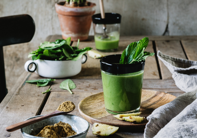 Grüner Power-Smoothie