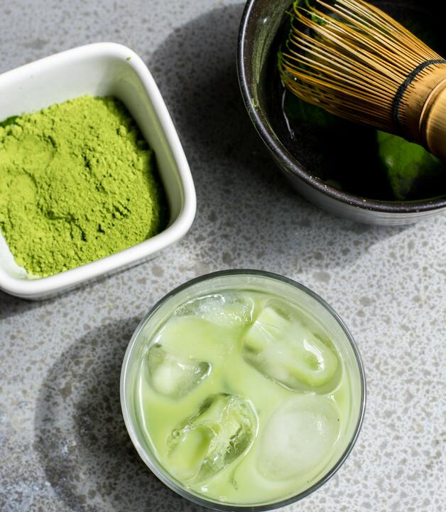 Matcha Tee: Grüntee in Pulverform