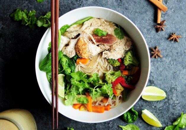 Fünf Gewürze Pulver für asiatische Suppe