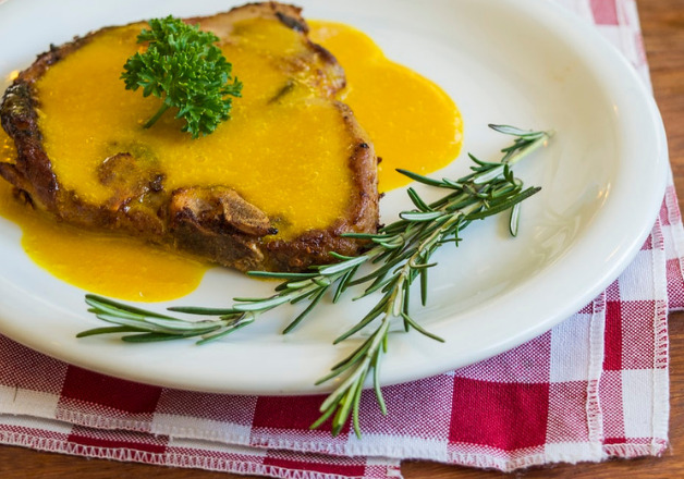 Pfeffersteak mit Mango-Salsa