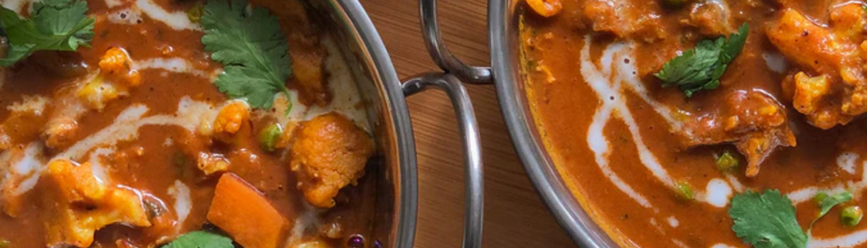 Gemüse Curry mit Ingwer Gewürz