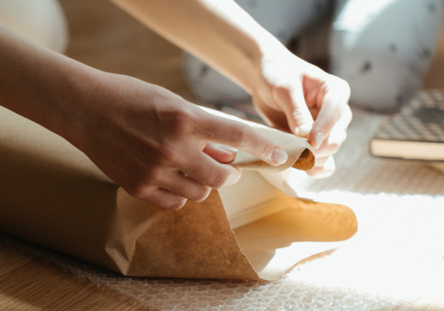 Paket versandfertig machen